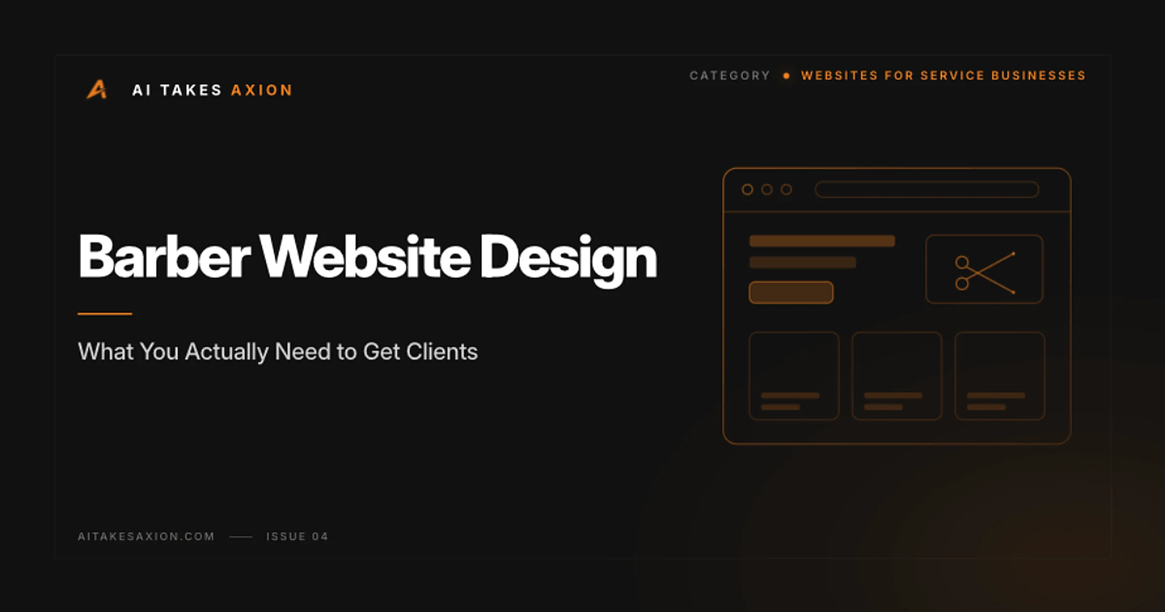 Barber website design UK, what a barbershop website needs to get bookings in 2026